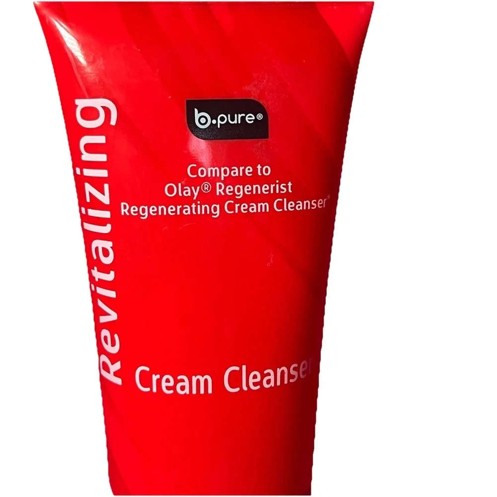 B Pure  Revitalizing  Cream Cleanser Regenerating Paraben & Phthalate Free 4 oz.